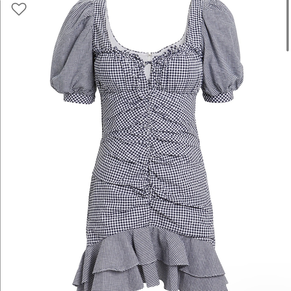 JONATHAN SIMKHAI
Oxford Gingham Mini Dress